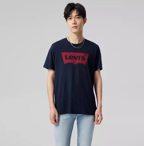 20点！Levi's 李维斯 Logo Tee系列 男士圆领短袖T恤 17783-0199