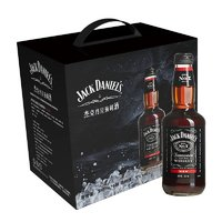 杰克丹尼 Jack Daniels）威士忌预调酒 可乐味 330ml*6瓶 礼盒装（新老包装随机发货）