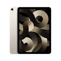 Apple 苹果 iPad Air 10.9英寸平板电脑2022款（256G WLAN版/M1/学习办公娱乐游戏/MM9P3CH/A）星光色