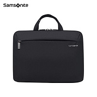 Samsonite 新秀丽 手提电脑包14英寸单肩斜跨包 Samsonite苹果笔记本内胆包BP5黑色
