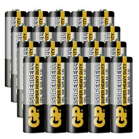 GP 超霸 5号碳性电池 1.5V 20粒装