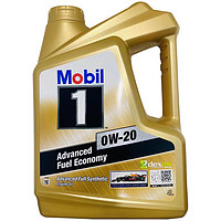 Mobil 美孚 金装1号全合成机油 0W-20 4L/桶 SP级 香港版