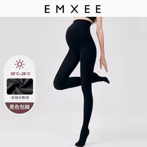 EMXEE 嫚熙 孕产妇打底袜裤