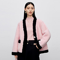 DESIGNICE 迪赛尼斯 商场同款羊毛颗粒绒外套冬高级感上衣女