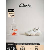 Clarks 其乐 三瓣系列男士经典三瓣鞋老爹鞋休闲潮流时尚运动鞋板鞋男百搭 白色  40
