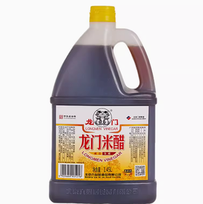 LONGMEN VINEGAR 龙门 炒菜调料汁厨房米醋 1.45L