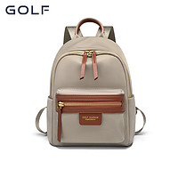 GOLF 高尔夫 运动双肩包女士大容量休闲旅行背包（买一赠一） 款式3-卡其棕