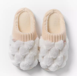 瑞迪柯冬季室内保暖加绒棉拖鞋