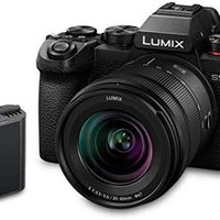 Panasonic 松下 LUMIX S DC-S5 全幅相机(配有 R2060E 镜头和附加电池,黑五 [亚马逊*]