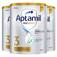 Aptamil 爱他美 25年4月到期爱他美澳洲版白金婴幼牛奶粉3段1岁及以上3罐装