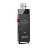 BUFFALO 巴法络 PUT1.0U3-B/N USB 3.2 固态U盘 黑色 1TB USB-A