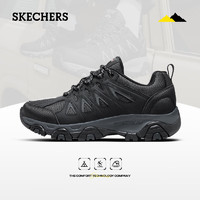 SKECHERS 斯凯奇 徒步鞋秋冬季保暖城市旅游运动鞋防水登山鞋