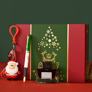 DUKE 公爵 圣诞系列钢笔套装礼盒（笔+墨水+圣诞老人挂件）
