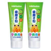 mikibobo 米奇啵啵 含氟儿童牙膏 哈密瓜味 2支装