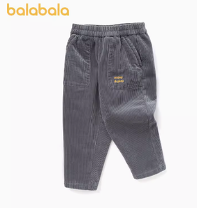 88VIP！balabala巴拉巴拉 男童加绒长裤