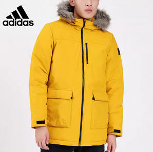 百亿补贴！adidas 阿迪达斯 男款运动棉服 GK3551