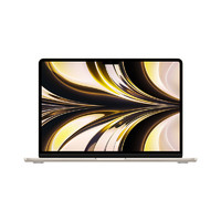 Apple 苹果 MacBook Air13.6 8核M2芯片(8核图形处理器) 8G 256G SSD 星光色 笔记本电脑 MLY13CH/A