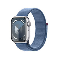 Apple 苹果 Watch Series 9 智能手表 GPS款 45mm 凛蓝色 回环式运动表带