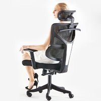 古雷诺斯 S138-01-全黑（C-093） 人体工学电脑椅