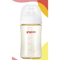 Pigeon 贝亲 自然实感第3代 婴儿PPSU奶瓶 宽口径 240ml