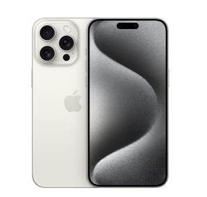 Apple 苹果 iPhone 15 Pro Max 5G智能手机 512GB 白色钛金属
