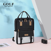 GOLF 高尔夫 运动双肩包电脑包高中户外旅行背包 款式5-黑配白