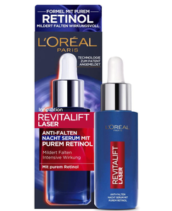 L'Oréal Paris欧莱雅 Revit阿lift Laser 复颜抗皱夜间精华液30mL 到手约85.29元