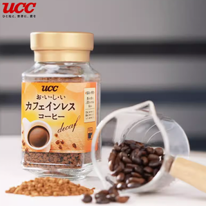 UCC悠诗诗低因咖啡速溶咖啡冻干135g（45g*3瓶）
