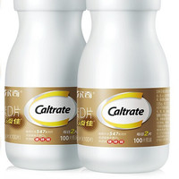 Caltrate 钙尔奇 钙片 添佳100片/2盒（共200片）