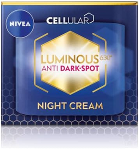 Nivea 妮维雅 Cellular LUMINOUS 630 抗黑斑均匀肤色晚霜（50 毫升） 