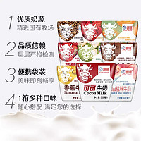 海河 牛奶 11袋 11种口味