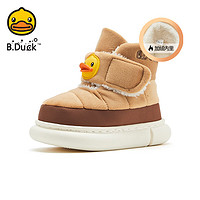B.Duck 小黄鸭 男童加绒棉鞋