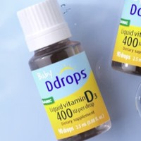 Ddrops 宝宝维生素d3 400iu*2瓶（0-1岁）