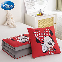 Disney 迪士尼 抱枕被子二合一  40*40 展开105*150  (新年款）