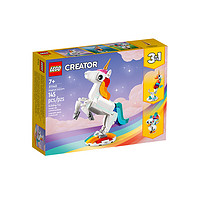 LEGO 乐高 Creator3合1创意百变系列 31140 神奇独角兽