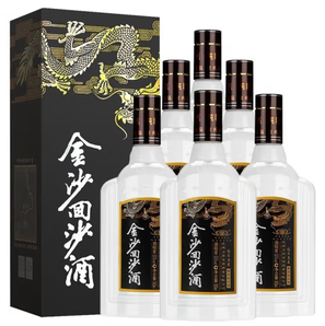 JINSHA 金沙 钻石五星 53度 酱香型白酒 500ml*6瓶