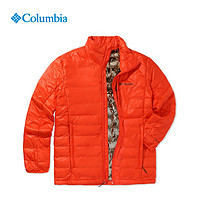 哥伦比亚 21秋冬鹅绒金点热能黑金甲羽绒服男外套WE4993