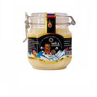 俄蜜熊 俄罗斯结晶蜂蜜 黑标椴树蜜 1kg大罐装