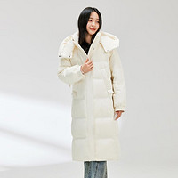 雪中飞 23秋冬新款时尚大口袋加厚防风保暖女式长款外套