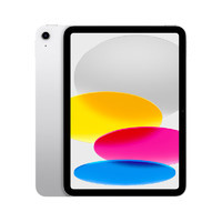 Apple 苹果 iPad 10.9英寸 2022款(64GB WLAN版/A14芯片/学习办公娱乐/MPQ03CH/A)银色