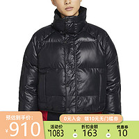 NIKE 耐克 2021冬季女子运动户外休闲棉服外套锐力DN9693-010
