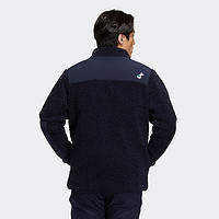 adidas 阿迪达斯 男冬季高尔夫运动加厚保暖仿羊羔绒夹克外套HG5779