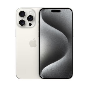 9日0点！Apple 苹果 iPhone 15 Pro Max 5G手机 256GB 白色钛金属