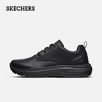 SKECHERS 斯凯奇 男士商务休闲鞋 BLK 66418-KGL