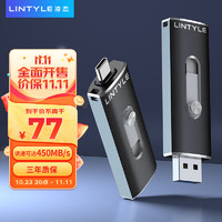 LINTYLE 凌态 移动固态U盘 USB3.2 Type-C 128GB