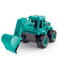妮乐小队长 儿童 惯性 工程车 挖掘机 仿真模型 绿色挖掘机