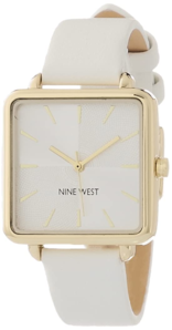 NINE WEST玖熙 白色方块手表 到手约133.52元