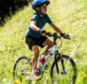 DECATHLON 迪卡侬 ROCKRIDER ST 100 儿童山地自行车 8733695 黑/白 24寸 6速