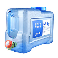 奇迪 户外水桶家用储水用纯净桶矿泉水车载带龙头水箱饮水蓄水大塑料箱