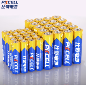PKCELL 比苛 碳性电池  20节5号+20节7号组合套装